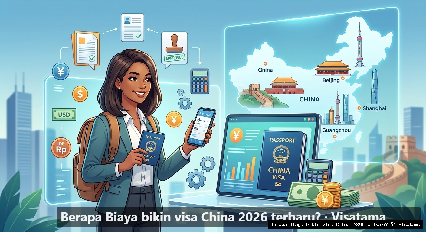Berapa Biaya bikin visa China 2026 terbaru?
