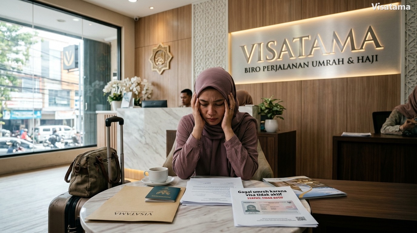 Gagal umroh karena visa tidak aktif